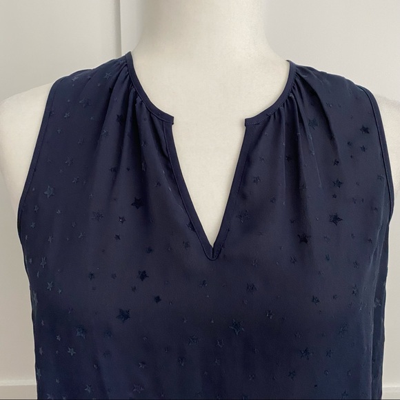 Holly & Whyte Navy Blue Star blouse - Picture 5 of 5
